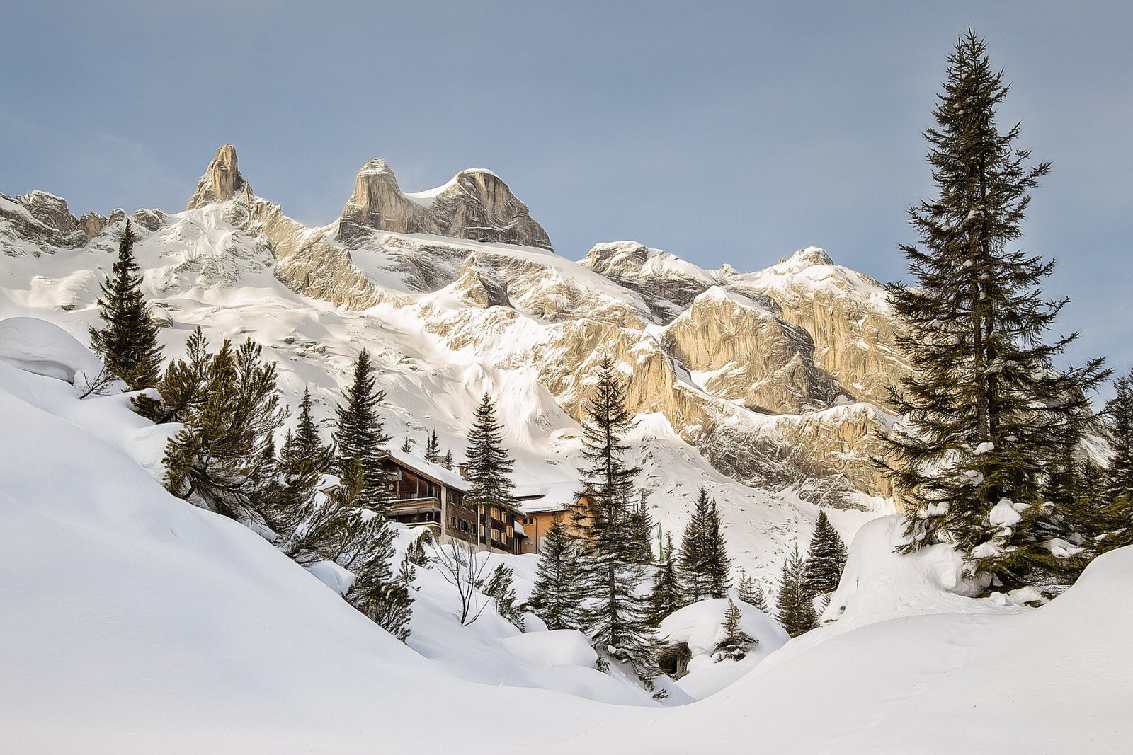 Lindauer Hütte auf 1.744 m