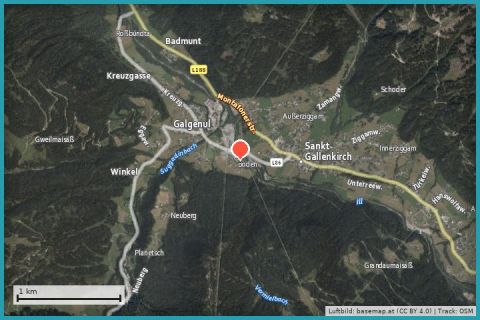 Karte: Allwetterbad Aquarena Montafon