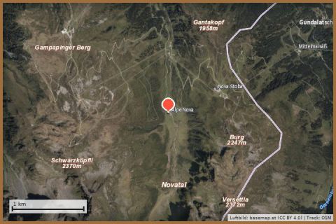 Karte: Alpe Nova