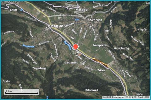 Karte: Alpenbad Montafon (Aktivpark)
