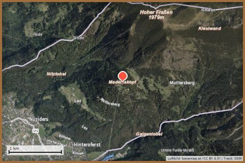 Karte: Alpengasthof Muttersberg