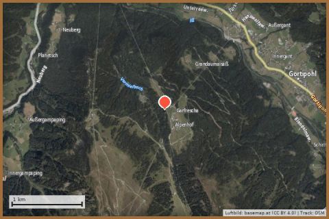 Karte: Alpenhotel Garfrescha