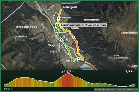Karte: Alpinismusweg