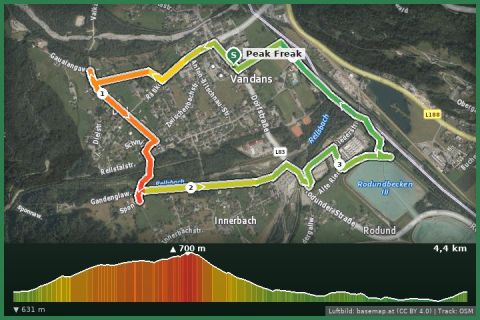 Karte: Baukulturweg