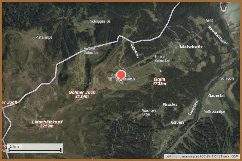 Karte: Berghof Golm