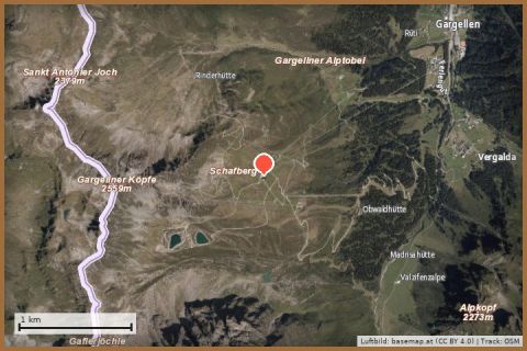 Karte: Bergrestaurant Schafberg Hüsli