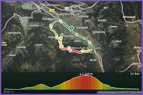 Karte: Bitschweil Loop