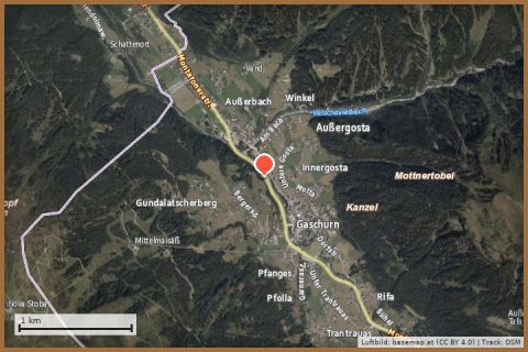 Karte: Café-Restaurant Alt Montafon