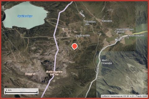 Karte: Familienklettersteig Little Ballun