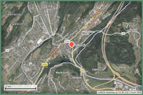 Karte: Feldkirch: Schattenburg & Altstadt