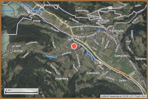 Karte: Heimat Montafon