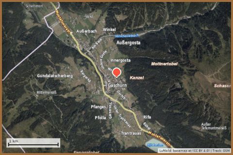 Karte: Hotel Sonnblick - Restaurant