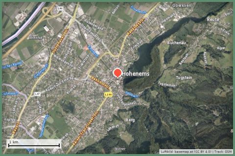 Karte: Jüdisches Museum & Schloss Hohenems