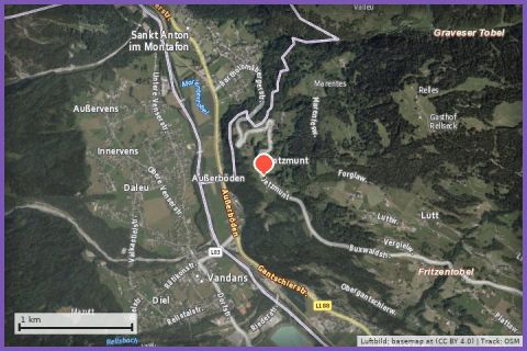 Karte: Kapelle Jetzmunt