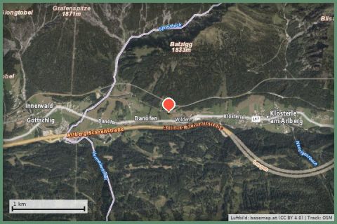 Karte: Klostertal & Sonnenkopf