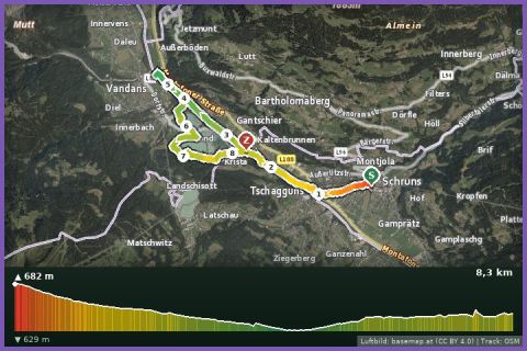 Karte: Litzpromenade/Illweg und Seenrunde