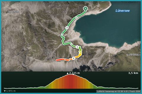 Karte: Lünersee