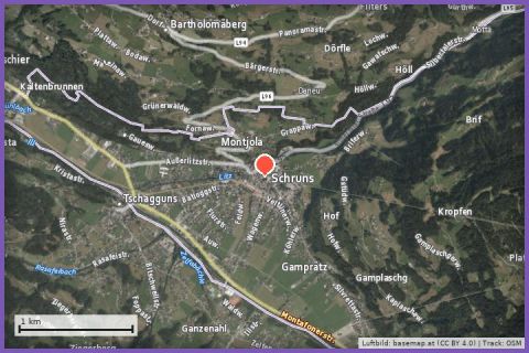 Karte: Münster Schruns