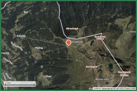 Karte: Naturkräftepfad Seebligasee