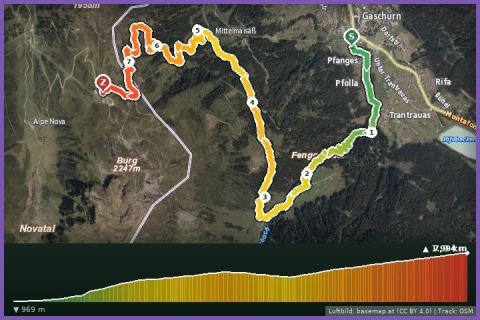 Karte: Nova Stoba Climb