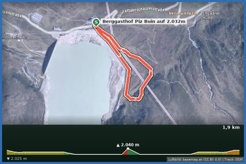 Karte: Nr. 2: Dammloipe Silvretta-Bielerhöhe
