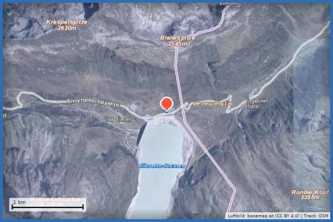 Karte: Nr. 4: Silvretta-Höhenloipe, mittel