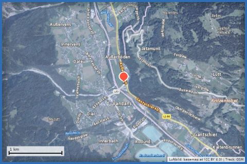 Karte: Nr. 41: Große St. Anton Runde (klassisch & skating)