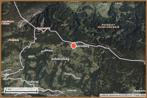 Karte: Panoramagasthof Kristberg
