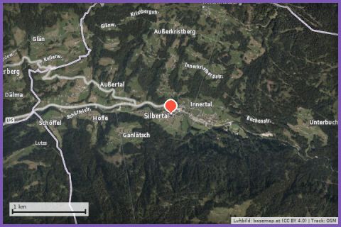 Karte: Pfarrkirche Silbertal