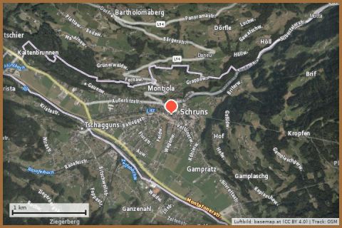 Karte: Silvretta Shoppingcenter Schruns