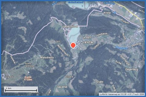 Karte: Skitour auf die Tschaggunser Mittagsspitze