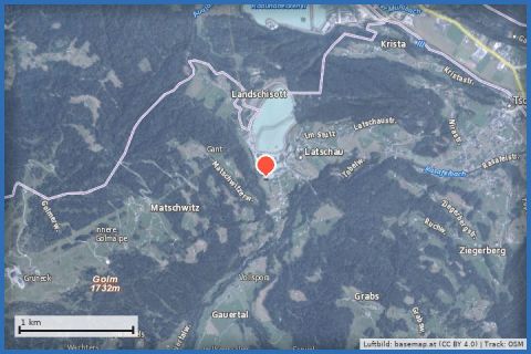 Karte: Skitour zur Lindauer Hütte (1.744 m)