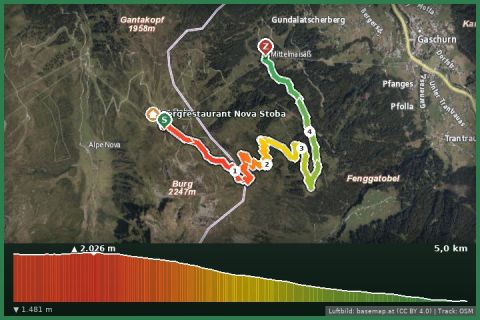 Karte: Törliweg