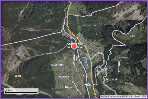 Karte: Wallfahrtskapelle Vens