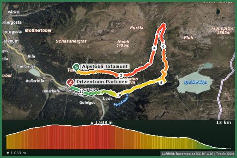 Karte: Wiegenseeweg