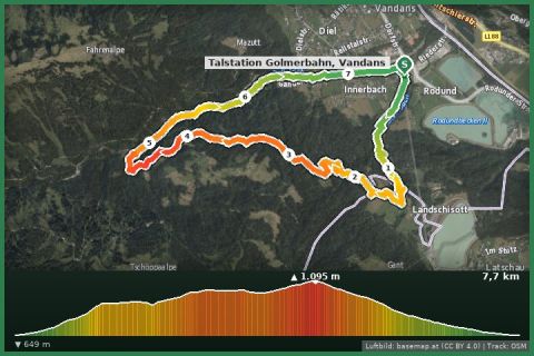Karte: Wildbachweg